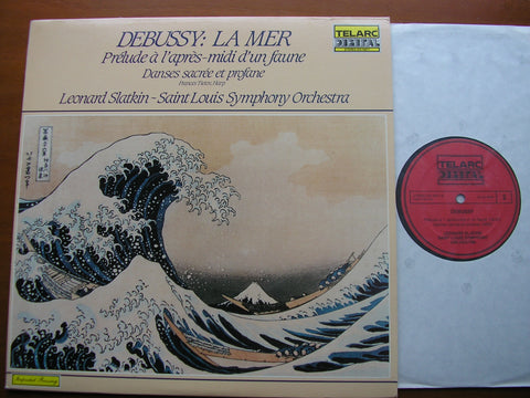 DEBUSSY: LA MER / PRELUDE / DANSES SACREE ET PROFANE    SLATKIN / SAINT LOUIS SYMPHONY    DG-10071