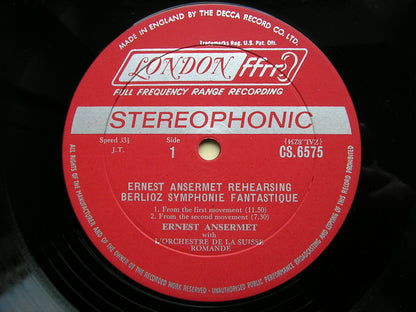 BERLIOZ: SYMPHONIE FANTASTIQUE / OVERTURE 'LE CORSAIRE'  ANSERMET / SUISSE ROMANDE    CSA 2101