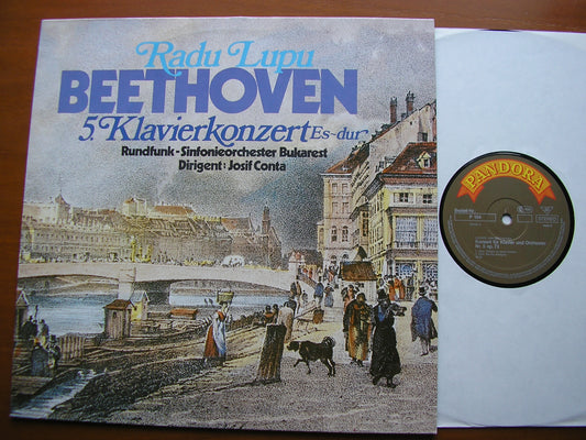 BEETHOVEN: PIANO CONCERTO No. 5 'Emperor'    LUPU / BUCHAREST RADIO ORCHESTRA / CONTA     P104