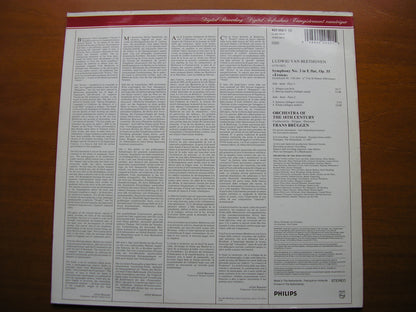 BEETHOVEN: SYMPHONY No. 3 'Eroica'      BRUGGEN / ORCHESTRA of the 18th CENTURY     422 052