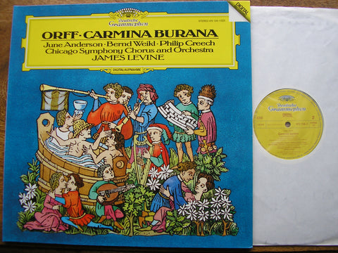 ORFF: CARMINA BURANA  SOLOISTS / CHICAGO SYMPHONY / LEVINE   415 136