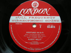 OVERTURES IN HI-FI: SUPPE / HEROLD / AUBER / REZNICEK / ADAM / NICOLAI     PARIS CONSERVATOIRE / WOLFF     CS 6015