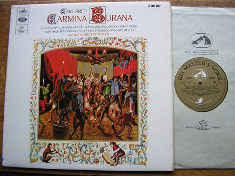 ORFF: CARMINA BURANA  SOLOISTS / NEW PHILHARMONIA / DE BURGOS   SAN 162