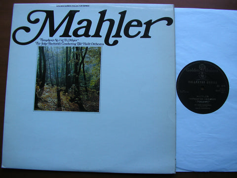 MAHLER: SYMPHONY No. 1     BARBIROLLI / HALLE ORCHESTRA*    GSGC 4074