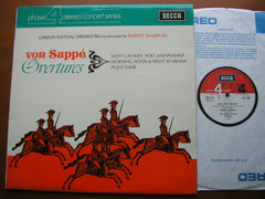 SUPPE: FOUR OVERTURES     SHARPLES / LONDON FESTIVAL ORCHESTRA    PFS 4236