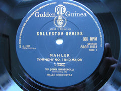 MAHLER: SYMPHONY No. 1     BARBIROLLI / HALLE ORCHESTRA*    GSGC 4074