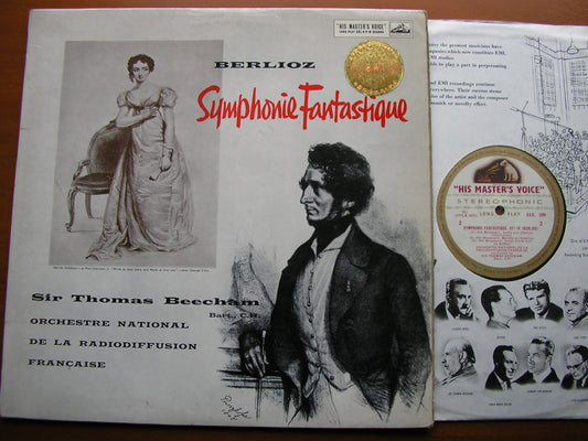 BERLIOZ: SYMPHONIE FANTASTIQUE  BEECHAM / FRENCH NATIONAL RADIO ORCHESTRA  ASD 399