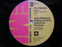 TAKEMITSU / ISHII: ORCHESTRAL MUSIC  YAMASHTA / OZAWA / GAGAKU ENSEMBLE   Q4 EMD 5508