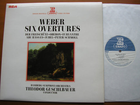 WEBER: SIX OVERTURES    GUSCHLBAUER / BAMBERG SYMPHONY    STU 70568