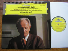 BEETHOVEN: EROICA VARIATIONS / 6 VARIATIONS Op. 34 / 32 VARIATIONS Wo080    WILHELM KEMPFF   2530 249