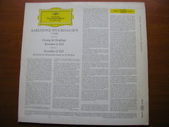 STOCKHAUSEN: GESANG DER JUNGLINGE / KONTAKTE    STUDIO FOR ELECTRONIC MUSIC COLOGNE*     138 811