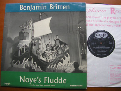 BRITTEN: NOYE'S FLUDDE   SOLOISTS / ENGLISH CHAMBER ORCHESTRA / DEL MAR*    ZNF 1