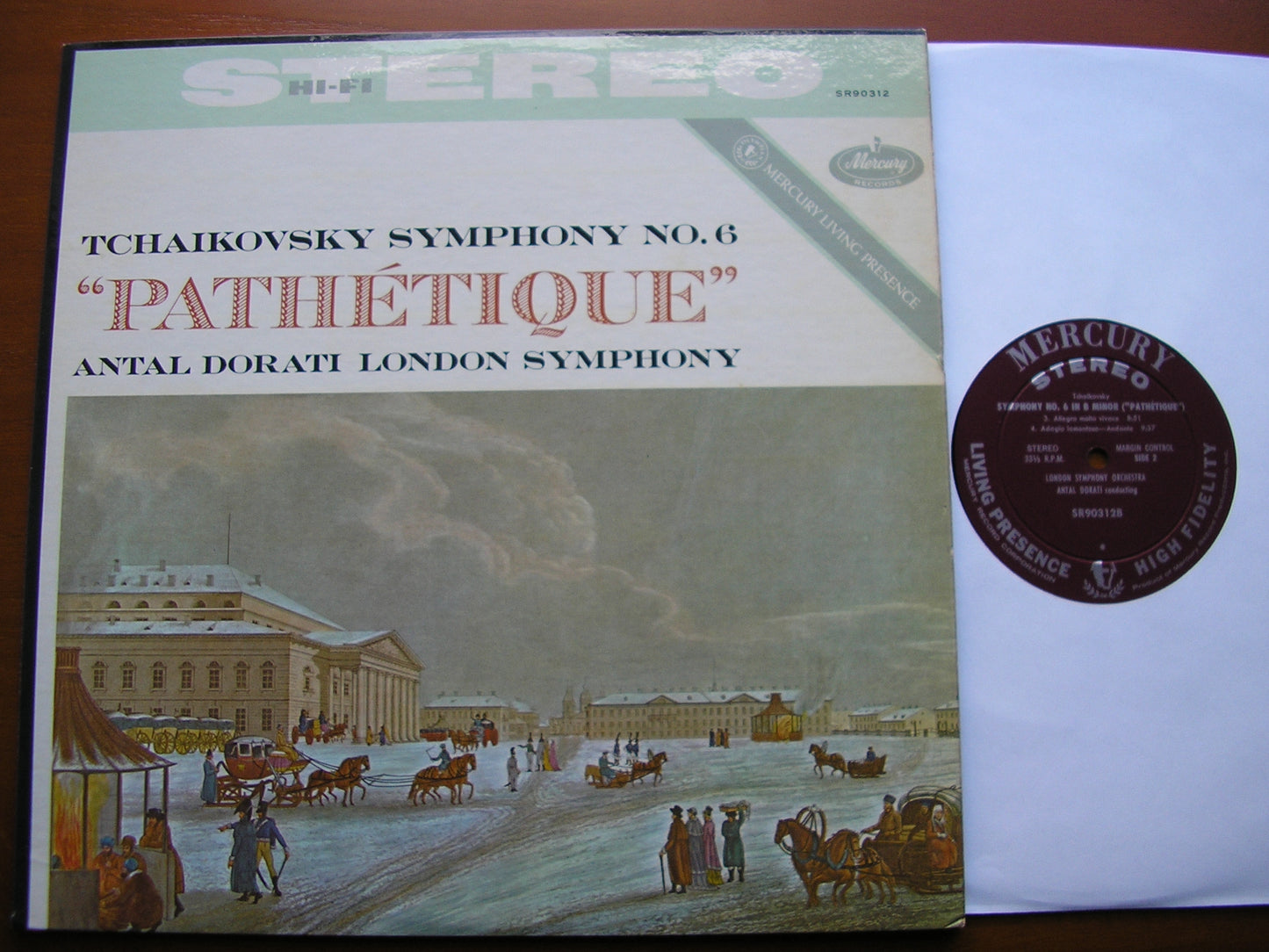 TCHAIKOVSKY: SYMPHONY No. 6 'Pathetique'   DORATI / LONDON SYMPHONY   SR90312
