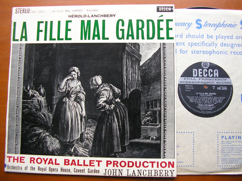 HEROLD: LA FILLE MAL GARDEE     LANCHBERY / OROHCG     SXL 2313