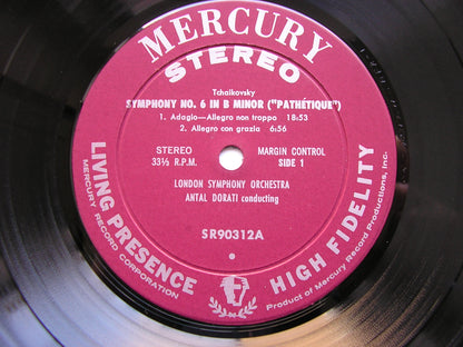 TCHAIKOVSKY: SYMPHONY No. 6 'Pathetique'   DORATI / LONDON SYMPHONY   SR90312