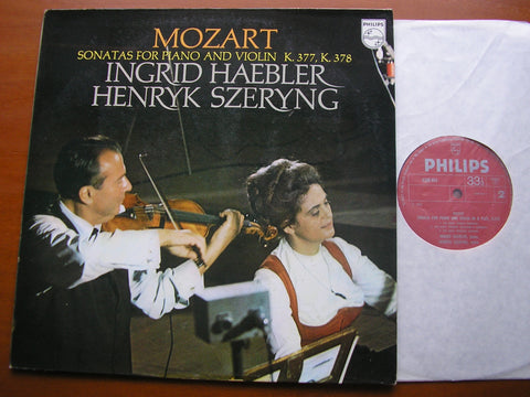 MOZART: VIOLIN SONATAS   K377 & K378   HAEBLER / SZERYNG     6500 054