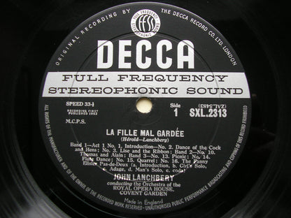 HEROLD: LA FILLE MAL GARDEE     LANCHBERY / OROHCG     SXL 2313