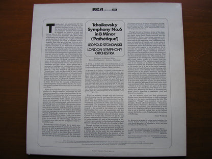 TCHAIKOVSKY: SYMPHONY No. 6 'Pathetique'   STOKOWSKI / LONDON SYMPHONY   ARL1-0426