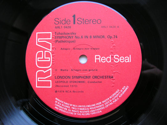 TCHAIKOVSKY: SYMPHONY No. 6 'Pathetique'   STOKOWSKI / LONDON SYMPHONY   ARL1-0426