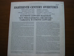 18th CENTURY OVERTURES      LEPPARD / NEW PHILHARMONIA    SAL 3674