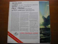 DEBUSSY: LA MER / IBERIA      PAUL PARAY / DETROIT SYMPHONY ORCHESTRA   SR 90010