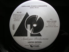 COPLAND: PIANO CONCERTO / MENOTTI: PIANO CONCERTO   WILD / SYMPHONY OF THE AIR / COPLAND / MEISTER   APC 029