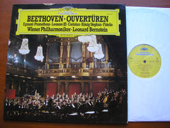 BEETHOVEN: SIX OVERTURES      BERNSTEIN / VIENNA PHILHARMONIC     2531 347