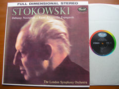 DEBUSSY: NOCTURNES / RAVEL: RHAPSODIE ESPAGNOLE     STOKOWSKI / LONDON SYMPHONY    SP 8520