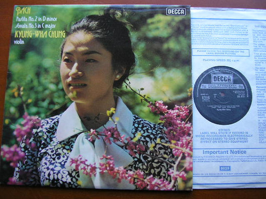 SXL 6721  BACH: PARTITA No. 2 / SONATA No. 3   KYUNG-WHA CHUNG