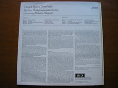 FRENCH OPERA OVERTURES: ADAM / AUBER / BOIELDIEU / THOMAS / PLANQUETTE / LECOCQ       BONYNGE / NEW PHILHARMONIA    SXL 6422