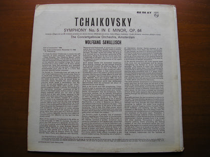 TCHAIKOVSKY: SYMPHONY No. 5   SAWALLISCH / CONCERTGEBOUW AMSTERDAM   835 116 AY