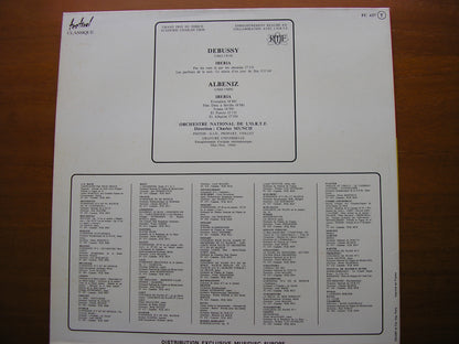 DEBUSSY: IBERIA / ALBENIZ: IBERIA    CHARLES MUNCH / FRENCH NATIONAL RADIO ORCHESTRA    FC 437