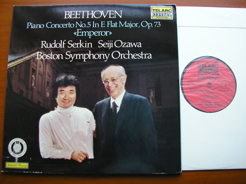BEETHOVEN: PIANO CONCERTO No. 5 'Emperor'    SERKIN / BOSTON SYMPHONY / OZAWA    DG-10065