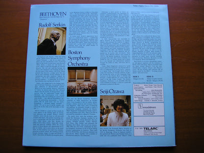 BEETHOVEN: PIANO CONCERTO No. 5 'Emperor'    SERKIN / BOSTON SYMPHONY / OZAWA    DG-10065