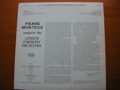 DEBUSSY: PRELUDE / NOCTURNES / NUAGES / FETES / RAVEL: PAVANE / RHAPSODIE ESPAGNOLE      MONTEUX / LONDON SYMPHONY   CS 6248