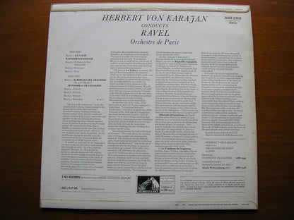 RAVEL: ORCHESTRAL WORKS   KARAJAN / ORCHESTRA de PARIS   ASD 2766