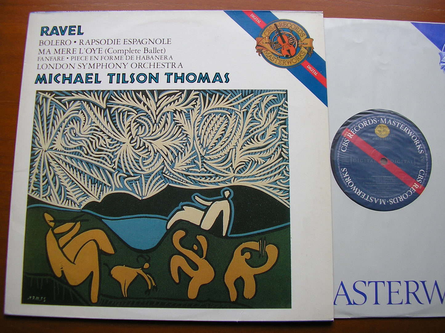 RAVEL: BOLERO / MA MERE L'OYE (Complete Ballet)    TILSON THOMAS / LONDON SYMPHONY   M44800