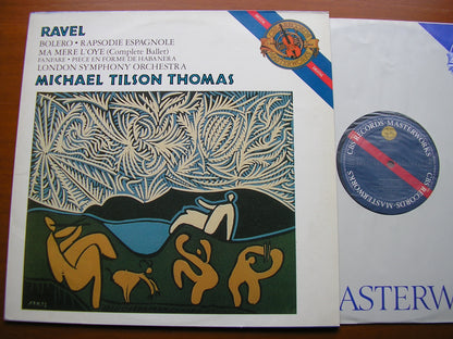 RAVEL: BOLERO / MA MERE L'OYE (Complete Ballet)    TILSON THOMAS / LONDON SYMPHONY   M44800