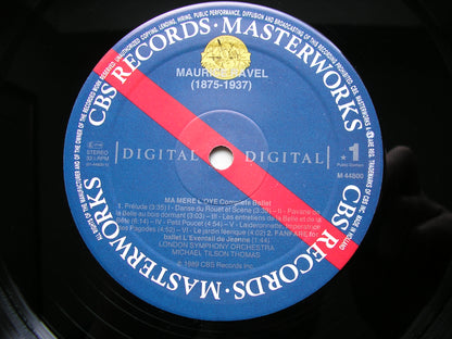 RAVEL: BOLERO / MA MERE L'OYE (Complete Ballet)    TILSON THOMAS / LONDON SYMPHONY   M44800