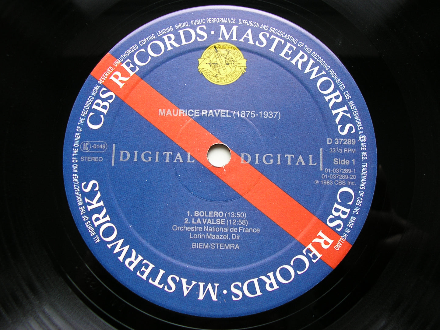 RAVEL: ORCHESTRAL WORKS    MAAZEL / FRENCH NATIONAL ORCHESTRA   D 37289