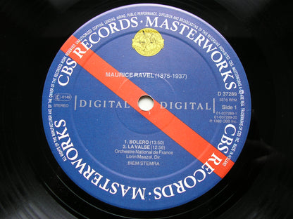 RAVEL: ORCHESTRAL WORKS    MAAZEL / FRENCH NATIONAL ORCHESTRA   D 37289