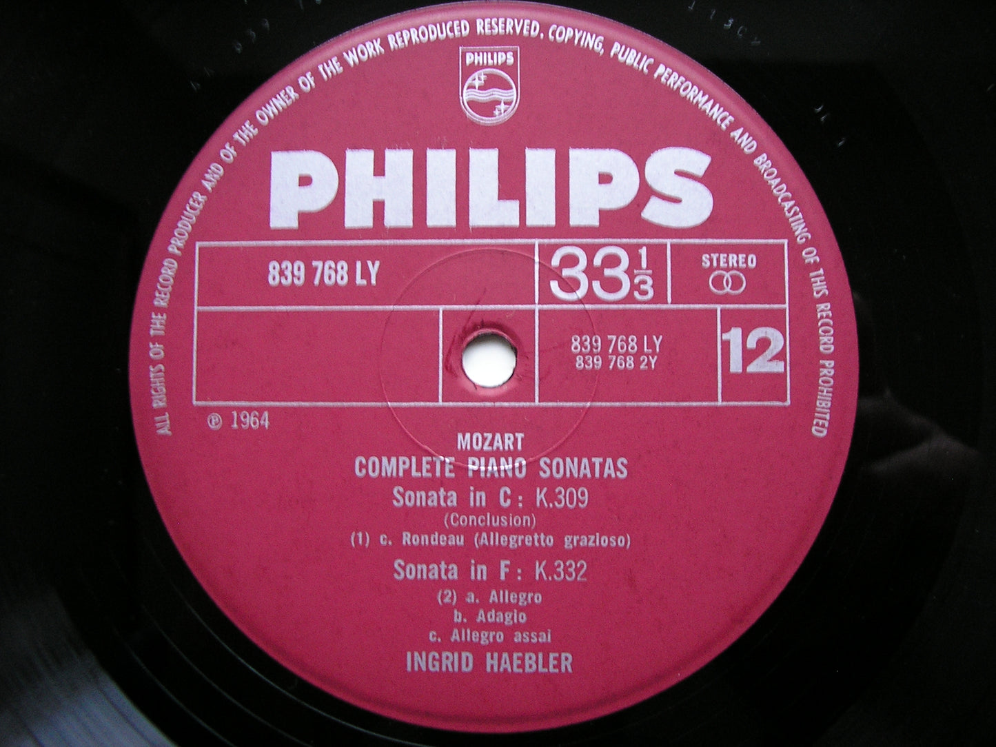 MOZART: THE COMPLETE PIANO SONATAS   INGRID HAEBLER   6 LP SET   AXS 6001