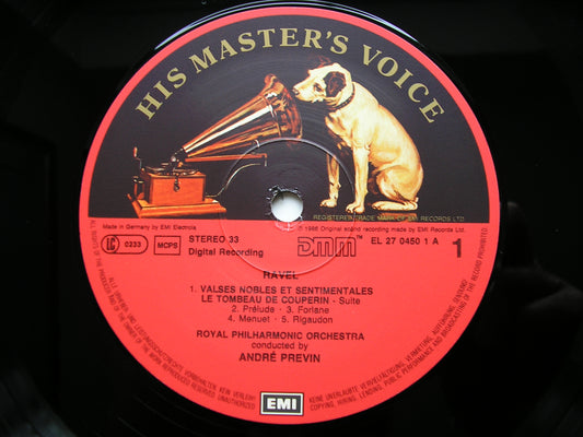 RAVEL: ORCHESTRAL WORKS    PREVIN / ROYAL PHILHARMONIC    27 0450