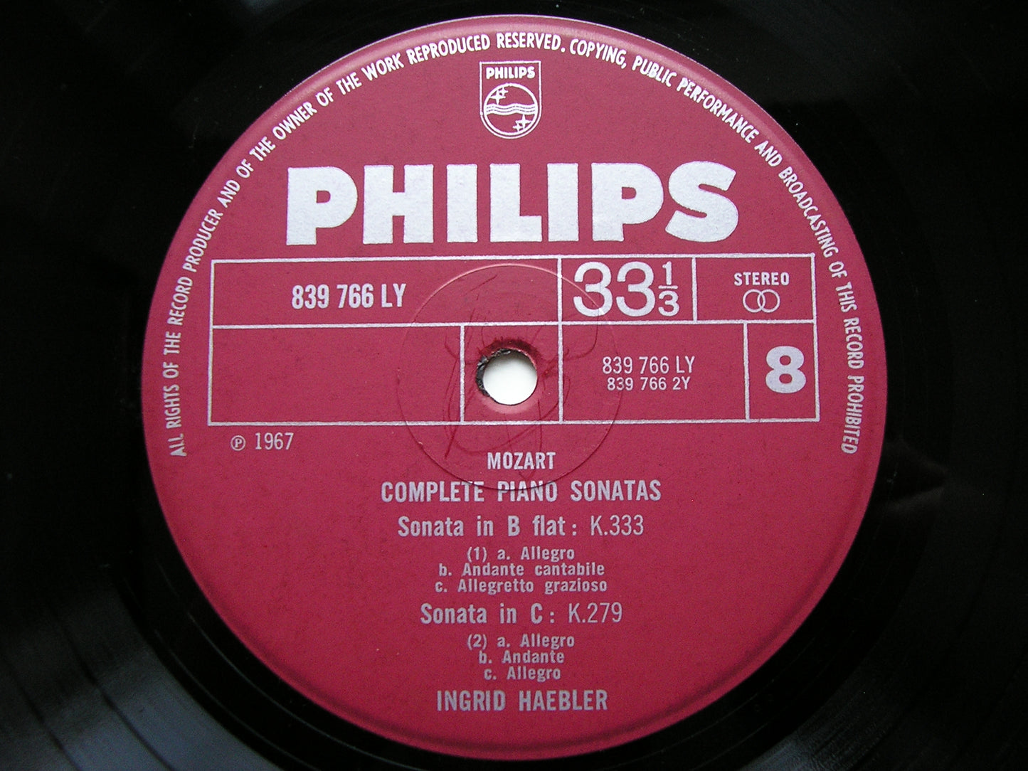MOZART: THE COMPLETE PIANO SONATAS   INGRID HAEBLER   6 LP SET   AXS 6001
