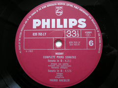 MOZART: THE COMPLETE PIANO SONATAS   INGRID HAEBLER   6 LP SET   AXS 6001