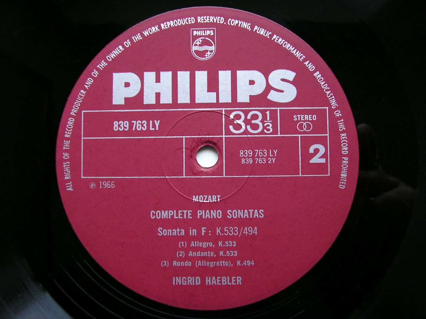 MOZART: THE COMPLETE PIANO SONATAS   INGRID HAEBLER   6 LP SET   AXS 6001
