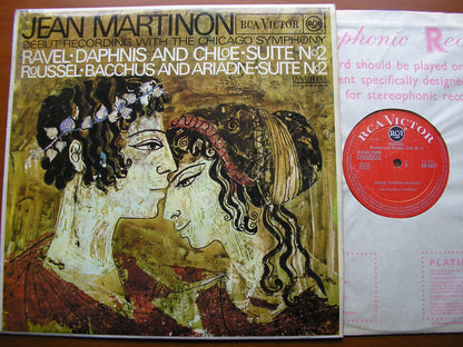 RAVEL: DAPHNIS & CHLOE Suite No. 2 / ROUSSEL: BACCHUS & ARIADNE Suite No. 2    MARTINON / CHICAGO SYMPHONY   SB 6627