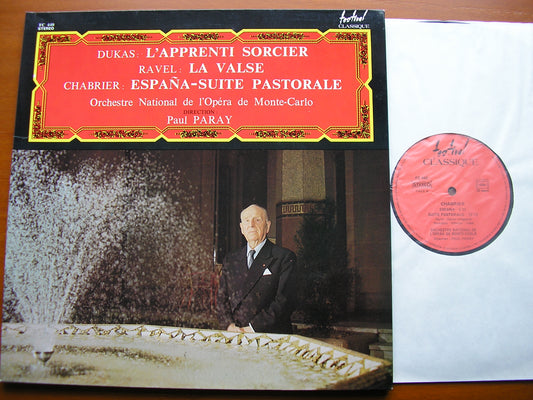 RAVEL: LA VALSE / DUKAS: L'APPRENTI SORCIER / CHABRIER: ESPANA / SUITE PASTORALE   PARAY / MCNOO   FC 440
