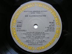 MOZART: THE COMPLETE PIANO SONATAS    GLENN GOULD    5 LP SET   CBS 79501
