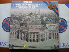 MAHLER: THE SYMPHONIES   SOLOISTS / VIENNA PHILHARMONIC ORCHESTRA / MAAZEL   CBS 15 LP